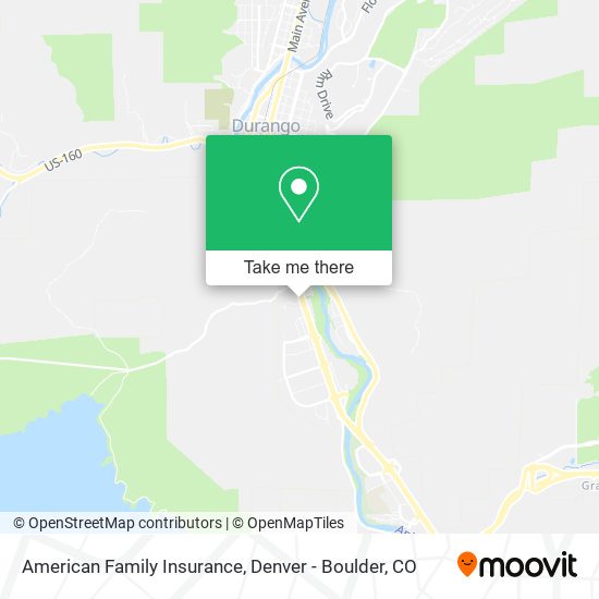American Family Insurance map