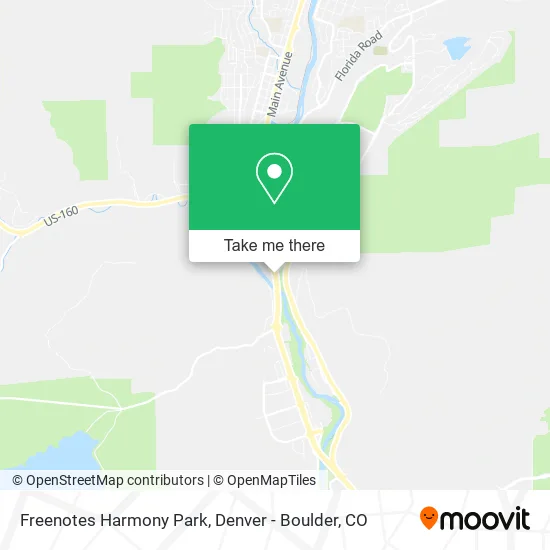 Freenotes Harmony Park map