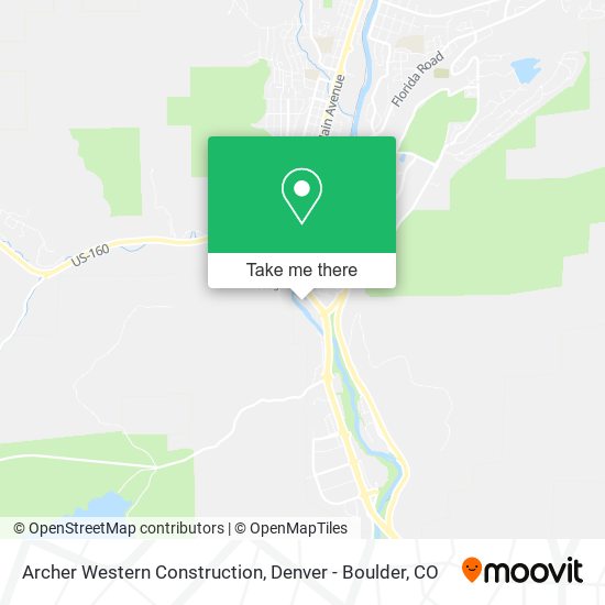 Mapa de Archer Western Construction