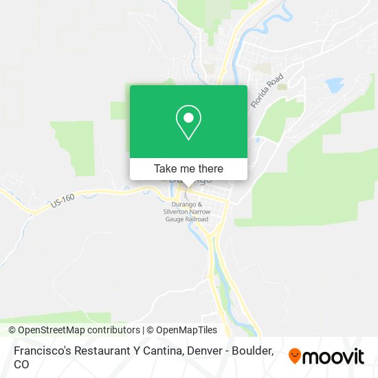 Mapa de Francisco's Restaurant Y Cantina