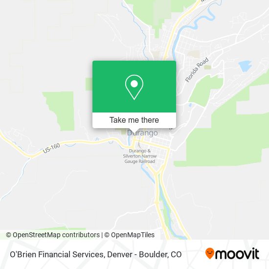 O'Brien Financial Services map