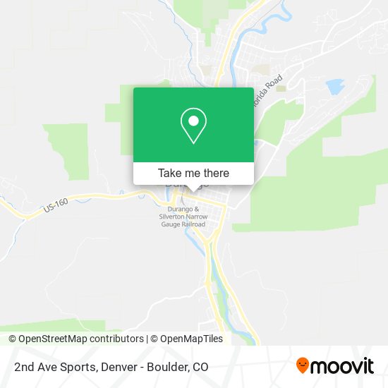 2nd Ave Sports map