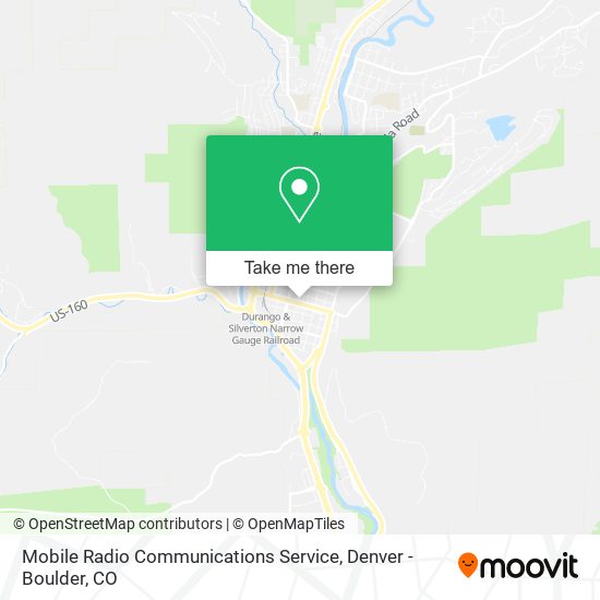 Mapa de Mobile Radio Communications Service