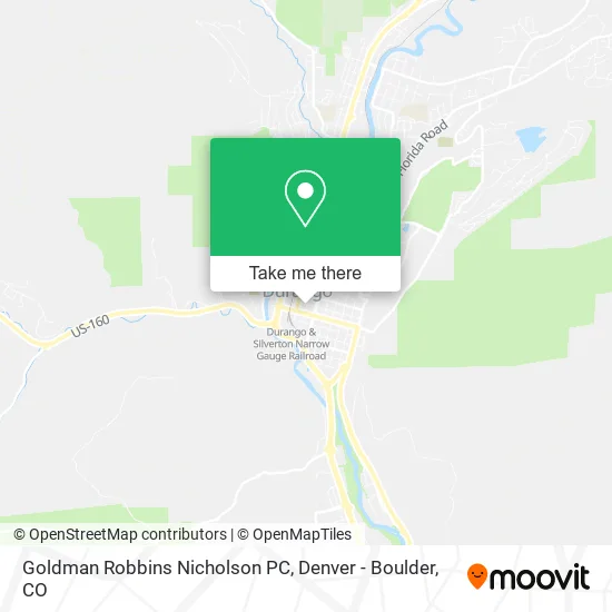 Goldman Robbins Nicholson PC map