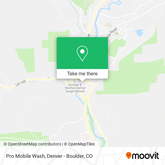 Pro Mobile Wash map