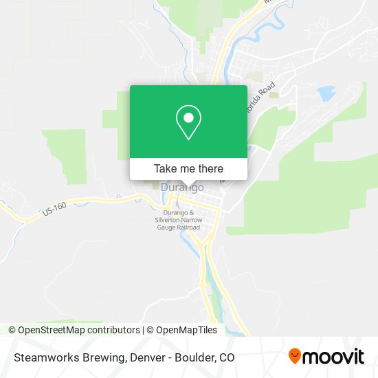 Steamworks Brewing map