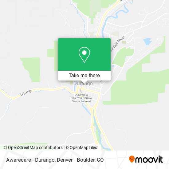 Awarecare - Durango map
