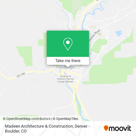Mapa de Madeen Architecture & Construction