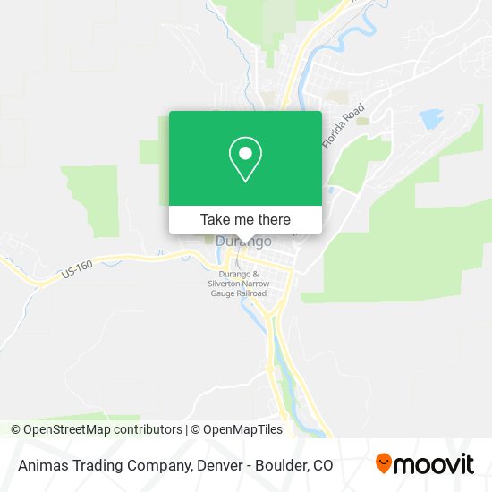 Animas Trading Company map