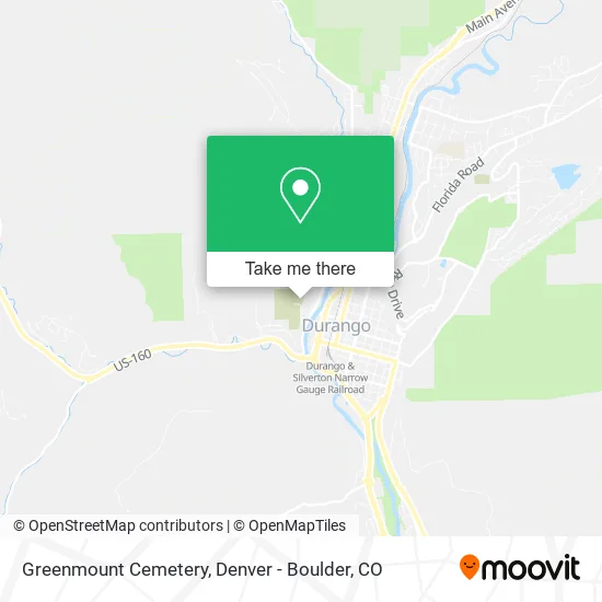 Greenmount Cemetery map
