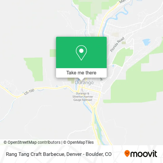 Rang Tang Craft Barbecue map