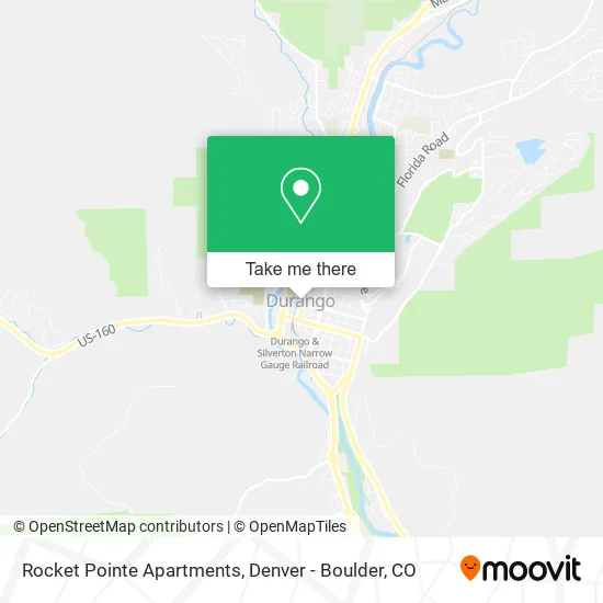 Rocket Pointe Apartments map