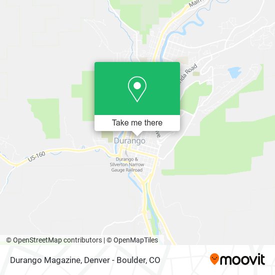 Mapa de Durango Magazine