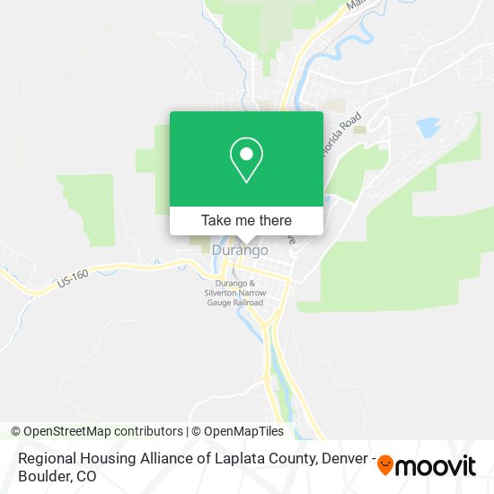 Regional Housing Alliance of Laplata County map