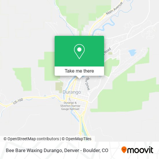 Mapa de Bee Bare Waxing Durango