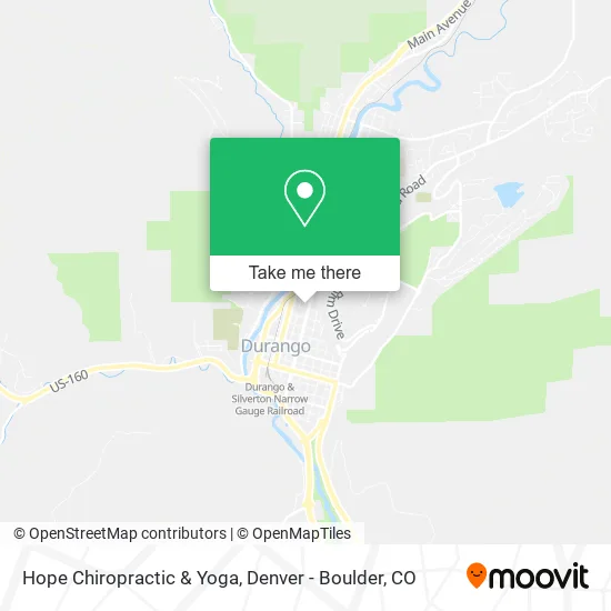 Hope Chiropractic & Yoga map
