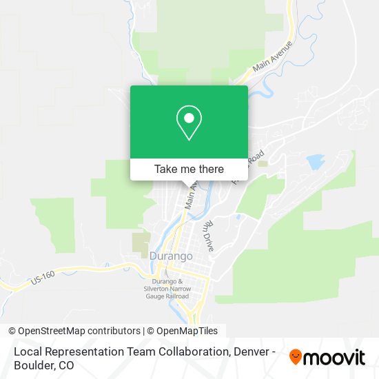 Mapa de Local Representation Team Collaboration