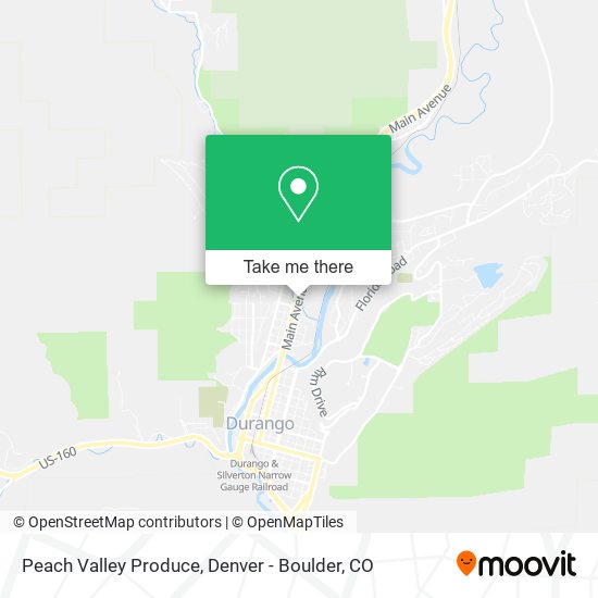 Peach Valley Produce map