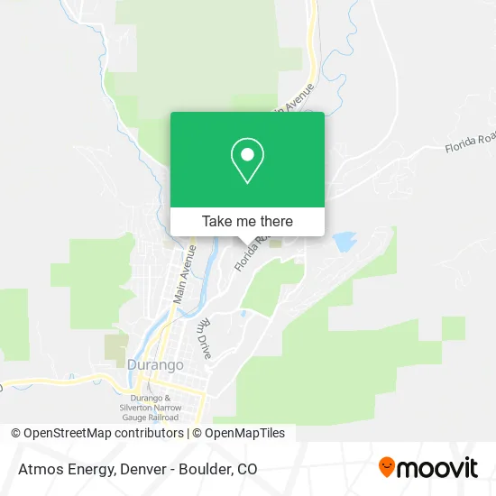 Atmos Energy map
