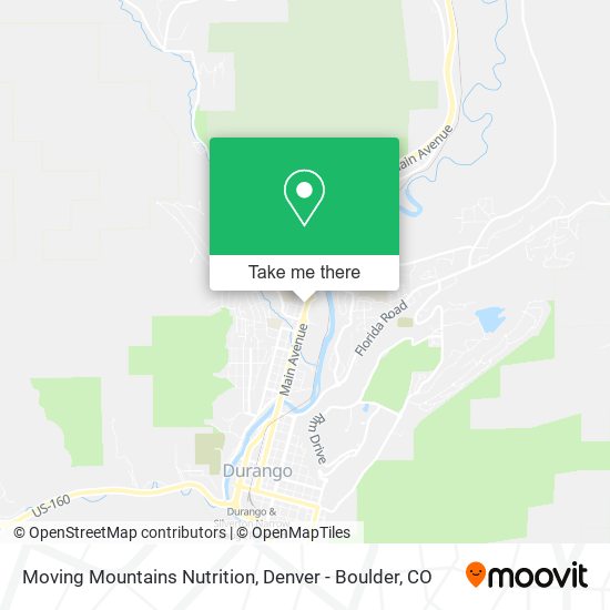 Moving Mountains Nutrition map