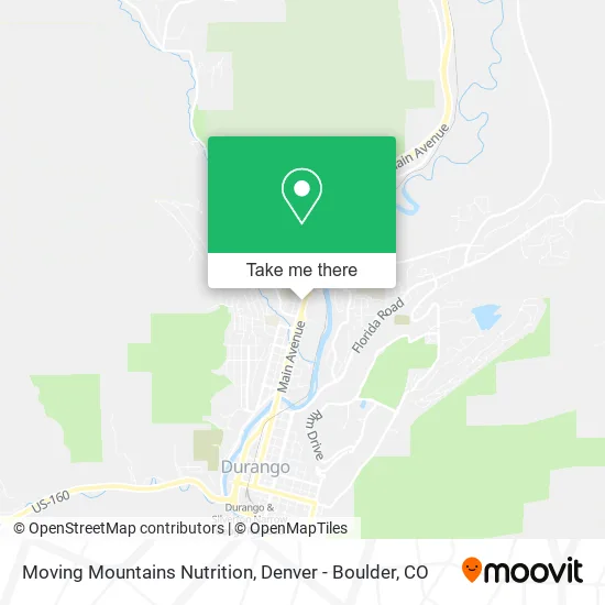 Mapa de Moving Mountains Nutrition