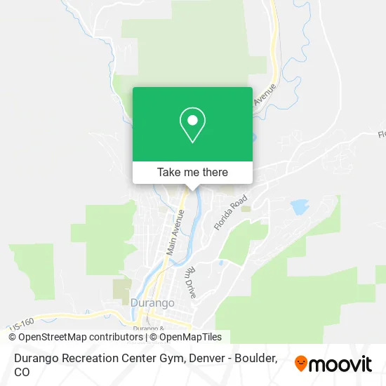 Mapa de Durango Recreation Center Gym