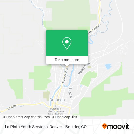 Mapa de La Plata Youth Services