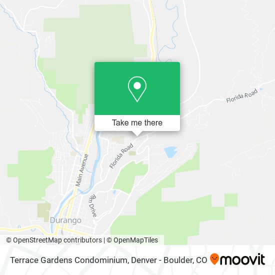 Mapa de Terrace Gardens Condominium