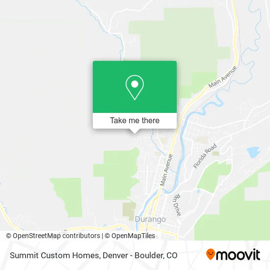 Summit Custom Homes map