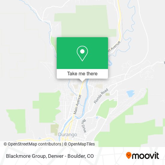 Blackmore Group map