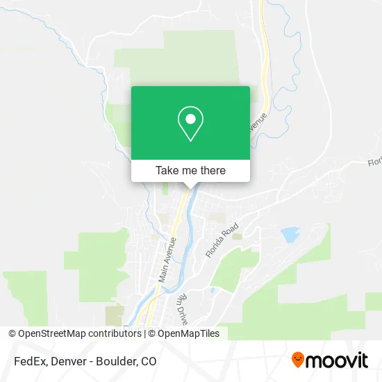 Mapa de FedEx