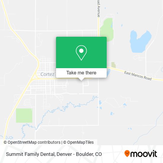 Summit Family Dental map