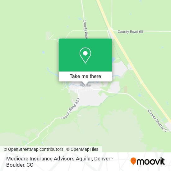 Medicare Insurance Advisors Aguilar map