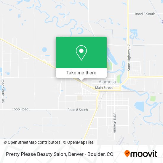 Mapa de Pretty Please Beauty Salon