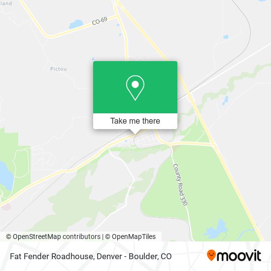 Fat Fender Roadhouse map