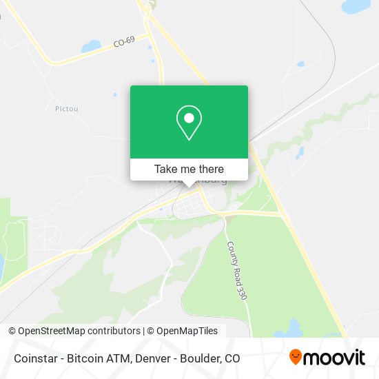 Mapa de Coinstar - Bitcoin ATM