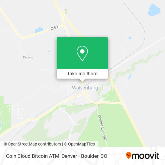 Coin Cloud Bitcoin ATM map