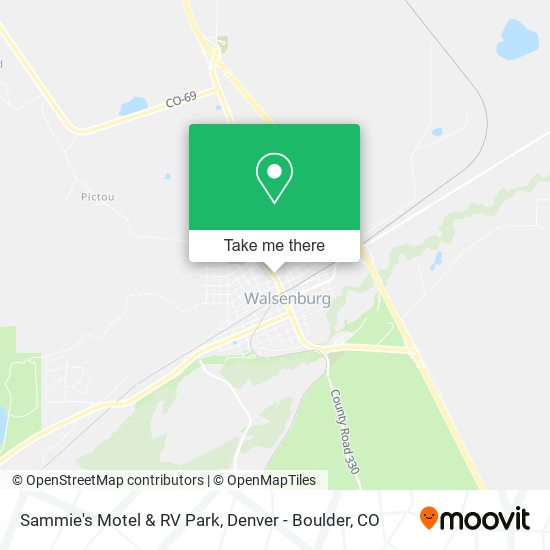 Sammie's Motel & RV Park map