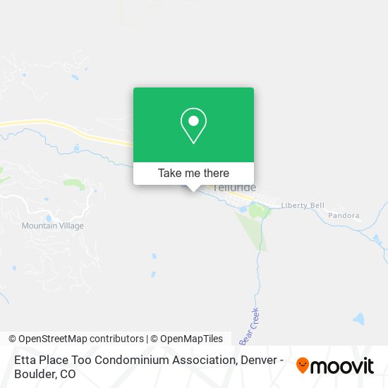 Etta Place Too Condominium Association map