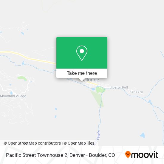 Pacific Street Townhouse 2 map