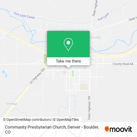Mapa de Community Presbyterian Church