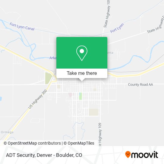 ADT Security map