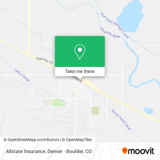Allstate Insurance map