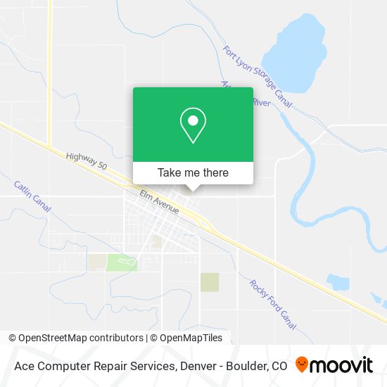 Mapa de Ace Computer Repair Services