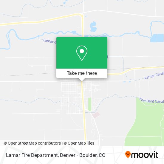 Mapa de Lamar Fire Department