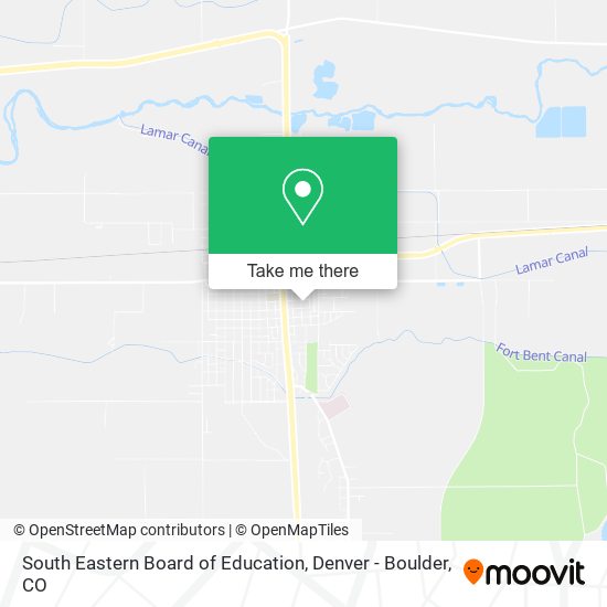 Mapa de South Eastern Board of Education
