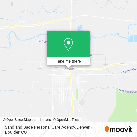 Sand and Sage Personal Care Agency map