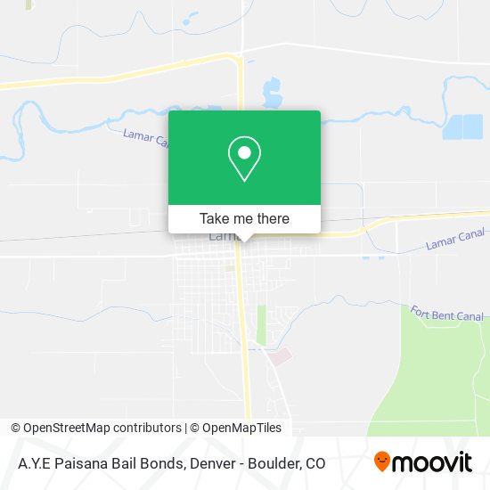 A.Y.E Paisana Bail Bonds map