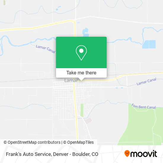 Frank's Auto Service map