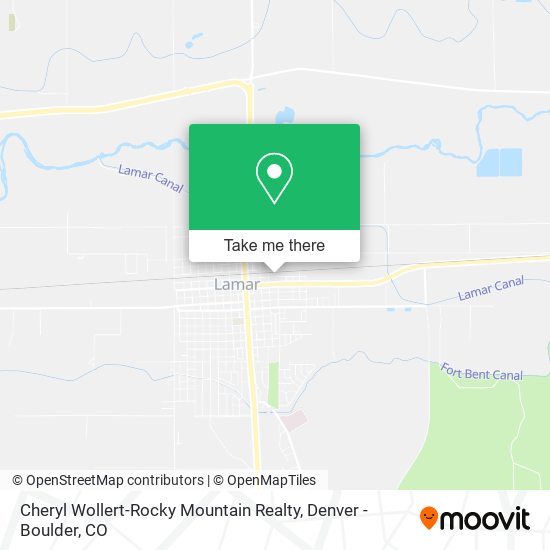 Cheryl Wollert-Rocky Mountain Realty map